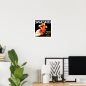 Poster Tireur droit (Bureau à domicile)