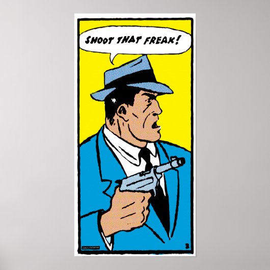 Poster Tirez Ce Fou ! (petites tailles) (Devant)