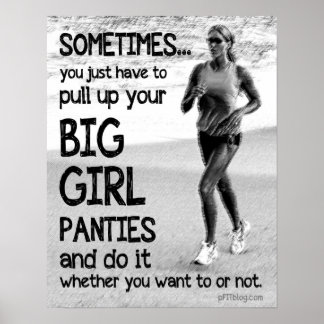 Poster Tirez vos culottes de filles