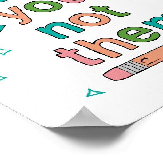 Poster Tirez-Vous À La Main Citer Des Citations Pour Enfa (Coin)