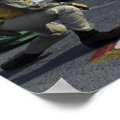 Poster Tirs à bord du USS George HW Bush (Coin)