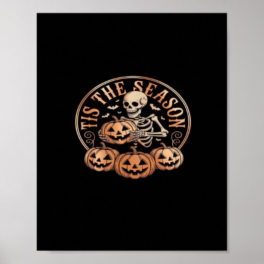 Poster Tis Season Snowmobile Red Plaid (Devant)