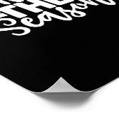 Poster Tis Season To Careful - Retro Vintage Style (Coin)