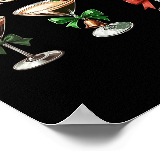Poster Tis The Season Espresso Martini Tail Gles Xmas Par (Coin)