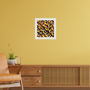 Poster Tissage de Charbon
