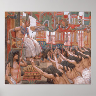 Poster Tissot - Joseph demeure en Égypte