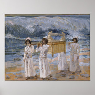 Poster Tissot - L'Arche passe au-dessus du Jourdain