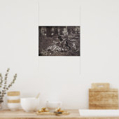 Poster Tissot - Le Petit Nemrod 1886 (Cuisine)