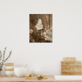 Poster Tissot - Mme Senonnes (Cuisine)