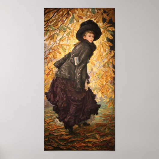 Poster Tissot - Octobre (Devant)