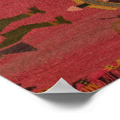 Poster Tissu en laine (Coin)