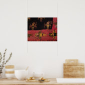 Poster Tissu en laine (Cuisine)