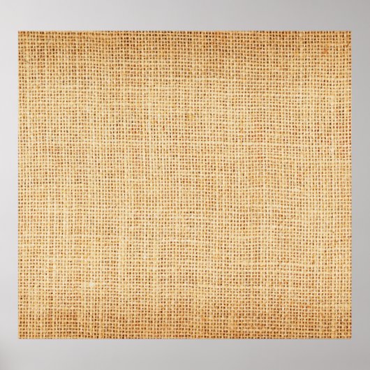 Poster Tissu naturel, arrière - plan texturé. (Devant)