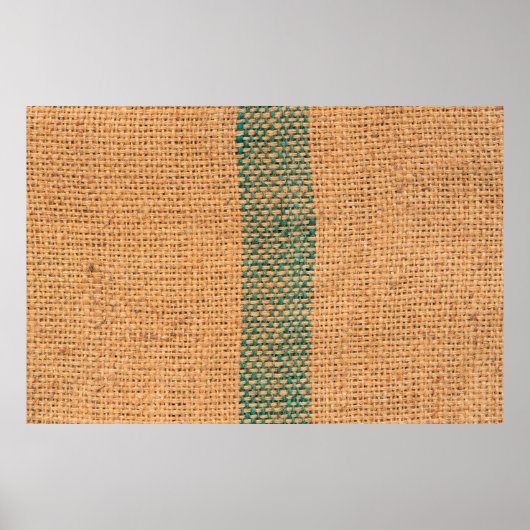 Poster Tissu naturel couleur marron texturé et noir (Devant)