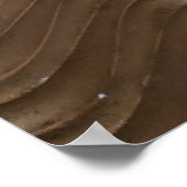 Poster Tissu rayé blanc et gris (Coin)