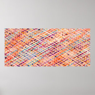 Poster Tissu tissé tisser un fil large