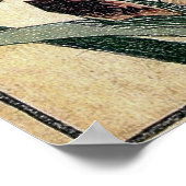 Poster Tissu Ukiyo-e de Katsushika Hokusai Imprimer : Iri (Coin)