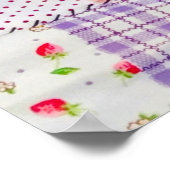 Poster Tissu unique : Bangkok Couvertures artisanales (Coin)