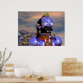 Poster TITAN CYBORG PORTRAIT Science-fiction, Scifi (Cuisine)