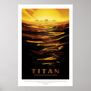 Poster Titan   Visions de l'avenir de la NASA