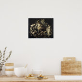 Poster Titane et fond, c. Peinture d'Imaginaire 1790 (Cuisine)