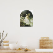 Poster Titania, 1866 Peinture Vintage aux fées (Cuisine)