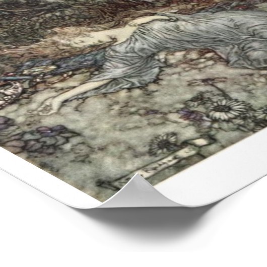 Poster Titania Asleep (Coin)