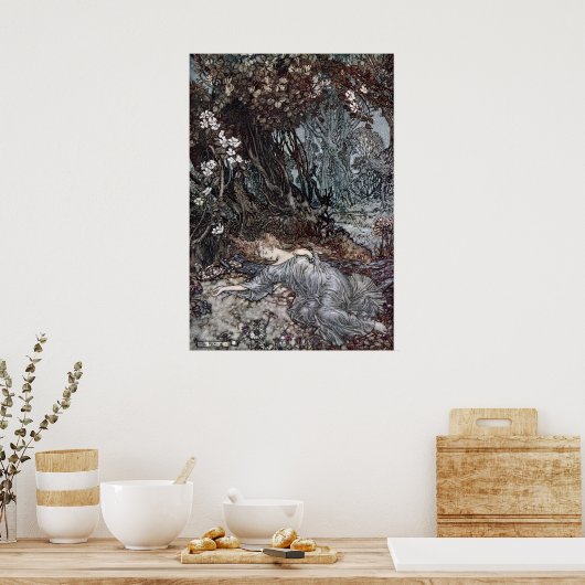 Poster Titania s'endort (Cuisine)