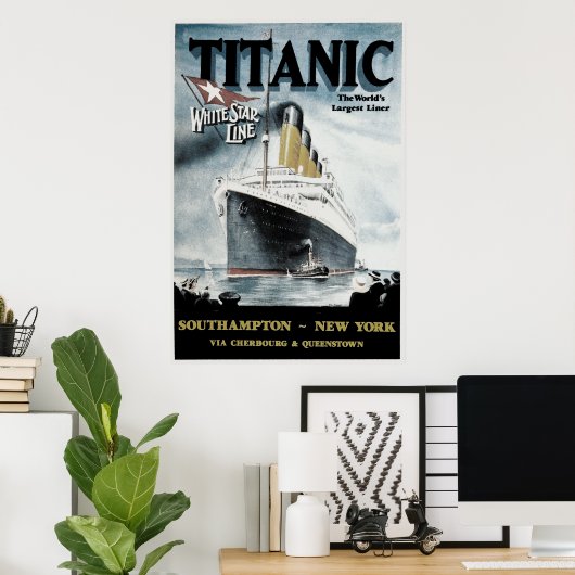Poster Titanic (Bureau à domicile)