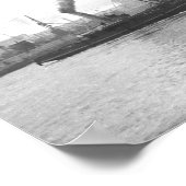 Poster Titanic aux quais de Southampton (Coin)