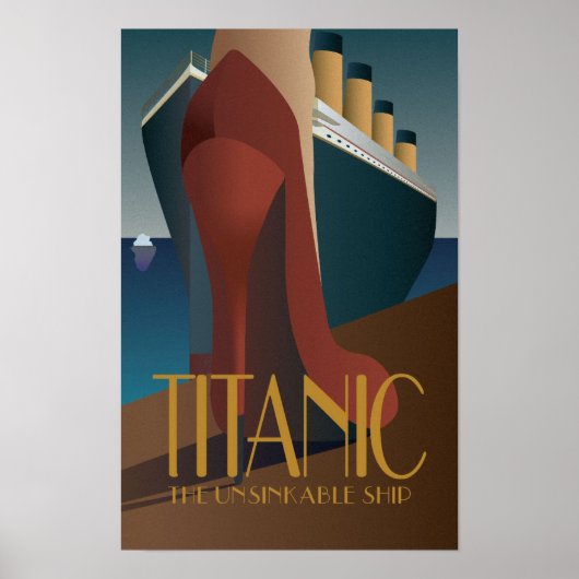 Poster - Titanic, het onzinkbare schip (Voorkant)