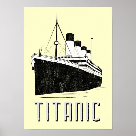 Poster titanique (Devant)