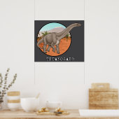 Poster Titanosaure (Cuisine)