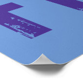 Poster Titans Ados, allez ! | Starfire & Raven "Ayez Le P (Coin)