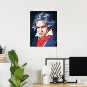 Poster Titans de Musique : Beethoven (Bureau à domicile)