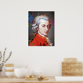Poster Titans of Music : Mozart (Cuisine)
