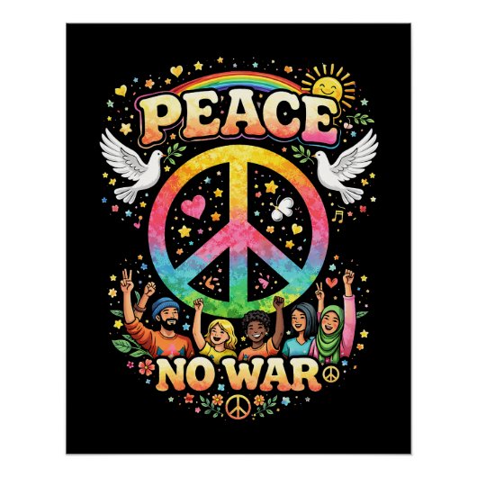 Poster Title: Peace Over War (Devant)