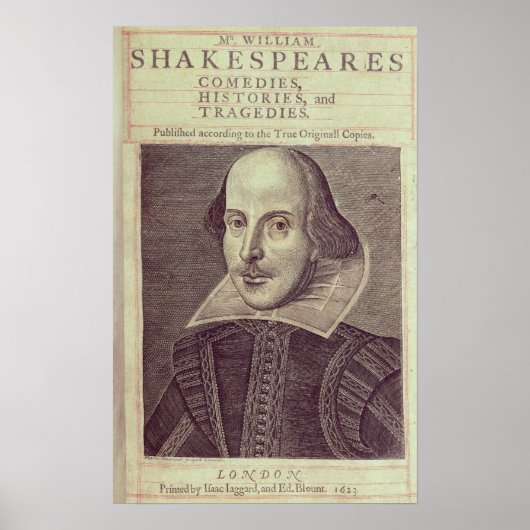 Poster Titre de "Mr. William Shakespeares (Devant)