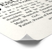 Poster Titre du journal Noël imprimer (Coin)