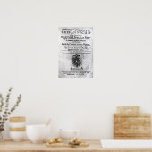 Poster Titre "Theatrum Chemicum Britannicum" (Cuisine)