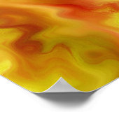 Poster Titre vif Oublié Abstrait 12.1811 (Coin)