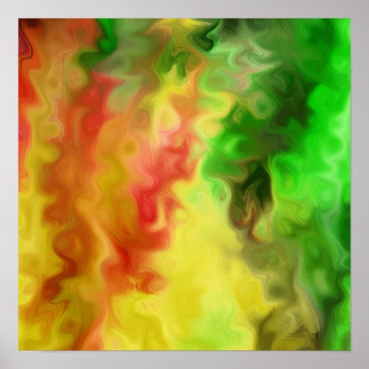 Poster Titre vif Oublié Abstrait 12.1811 (Devant)