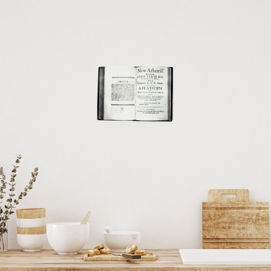 Poster Titres de Francis Bacon (Cuisine)