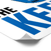 Poster Titulaire de masque de gardien de but de hockey pe (Coin)