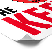 Poster Titulaire de masque de gardien de but de hockey pe (Coin)