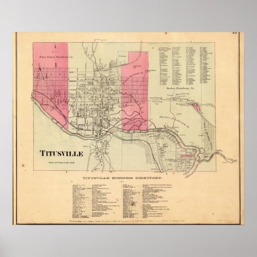 Poster Titusville (Devant)