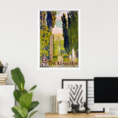 Poster Tivoli et la Villa D'Este (Bureau à domicile)
