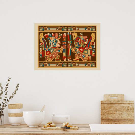 Poster Tiwanaku Sun Warriors (Cuisine)