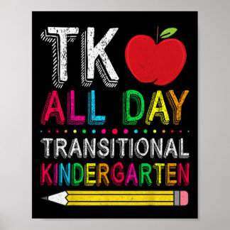 Poster Tk All Day Transition Kindergarten Teacher Student
