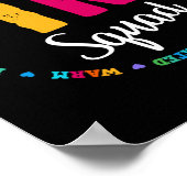 Poster Tk Squad Tee - Tee pour enseignant de maternelle t (Coin)